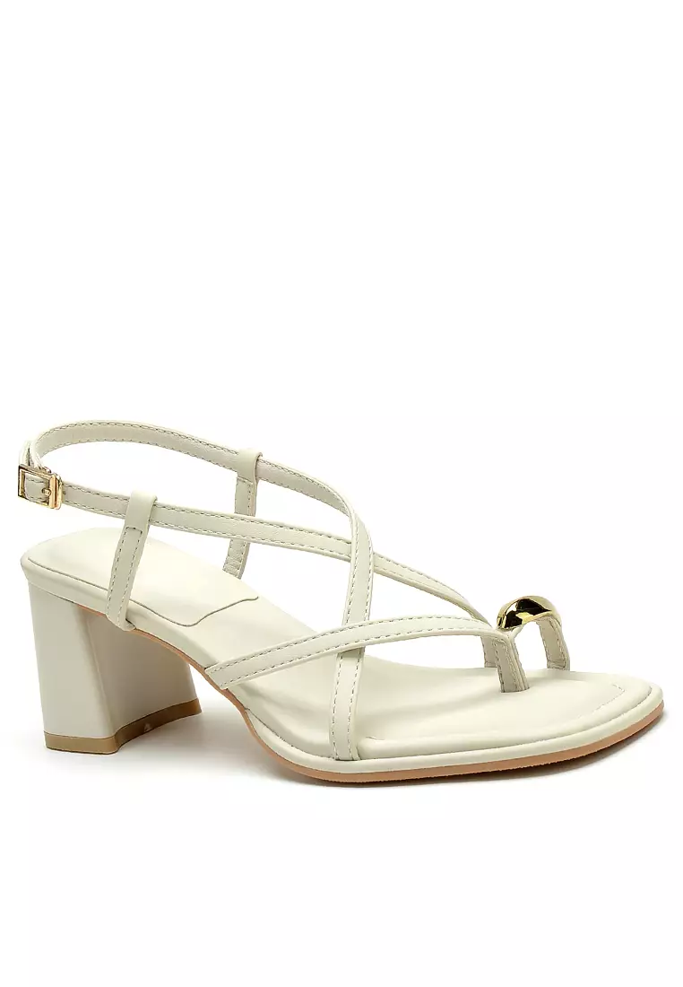 Discount on Twenty Eight Shoes  shoes - SKU: 6cm Cross Strap Clip Toe Sandals Xj3028-6