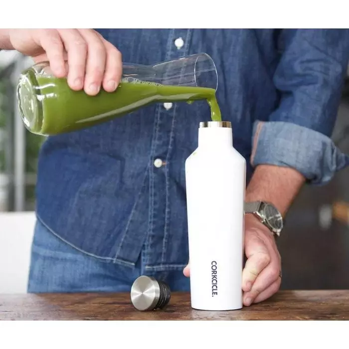 Corkcicle Canteen 16 oz / 475 ml Dipped Modernist White