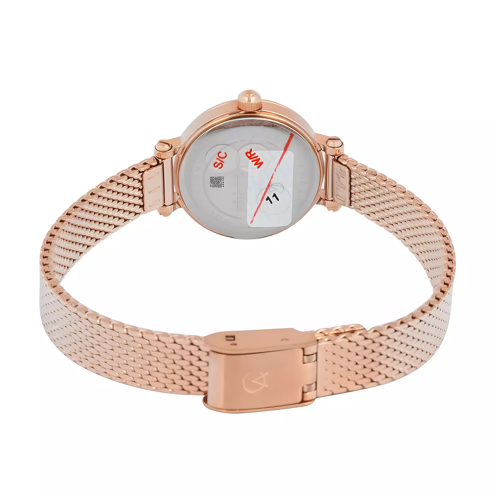 Alexandre Christie Sapphire Glass - Jam Tangan Analog Wanita - Rose Gold Red - Stainless Steel - 2B76 LHBRGRE