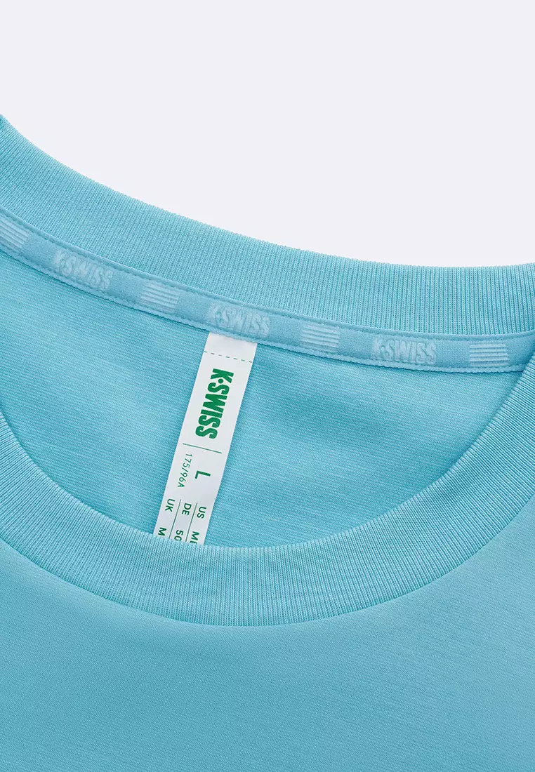 男女同款 K-SWISS LOGO 網球主題寬鬆T裇