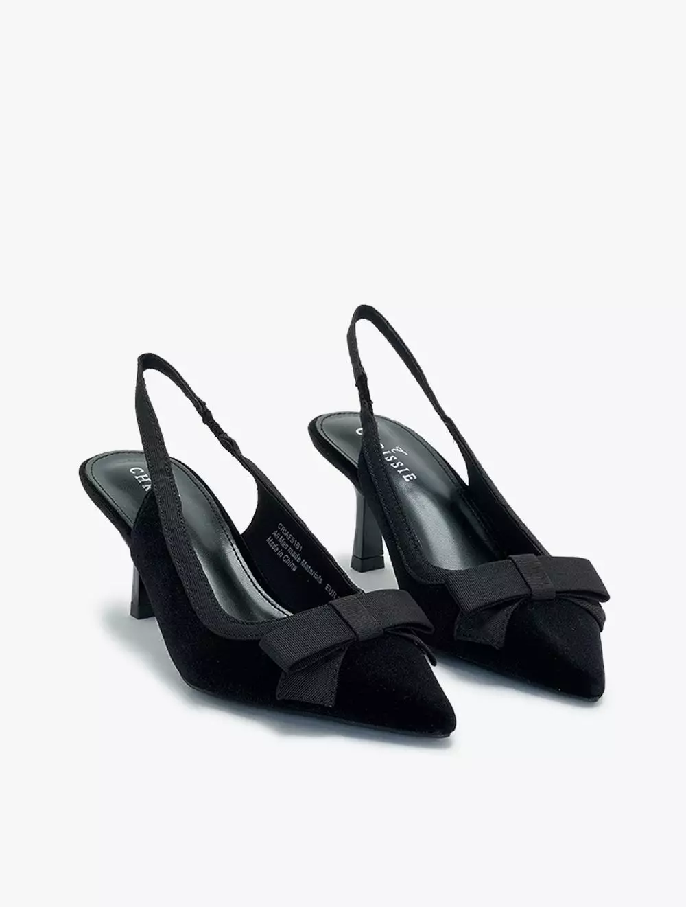 Payless Chrissie Womens Lilie Slingback Heels - Black_04