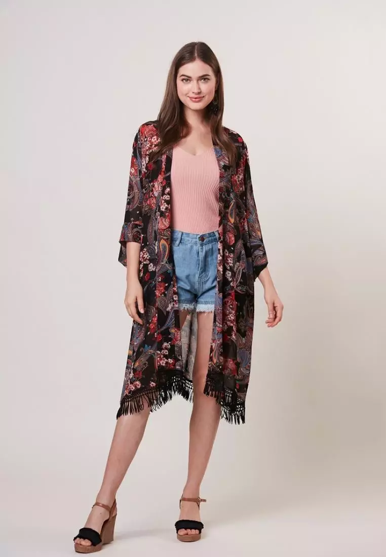 Buy Kimono Cardigan Online In India -  India