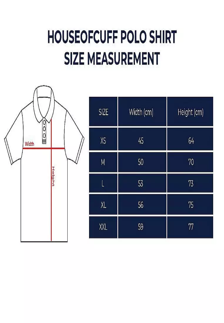 polo shirt baju kaos kerah polo slim houseofcuff putih