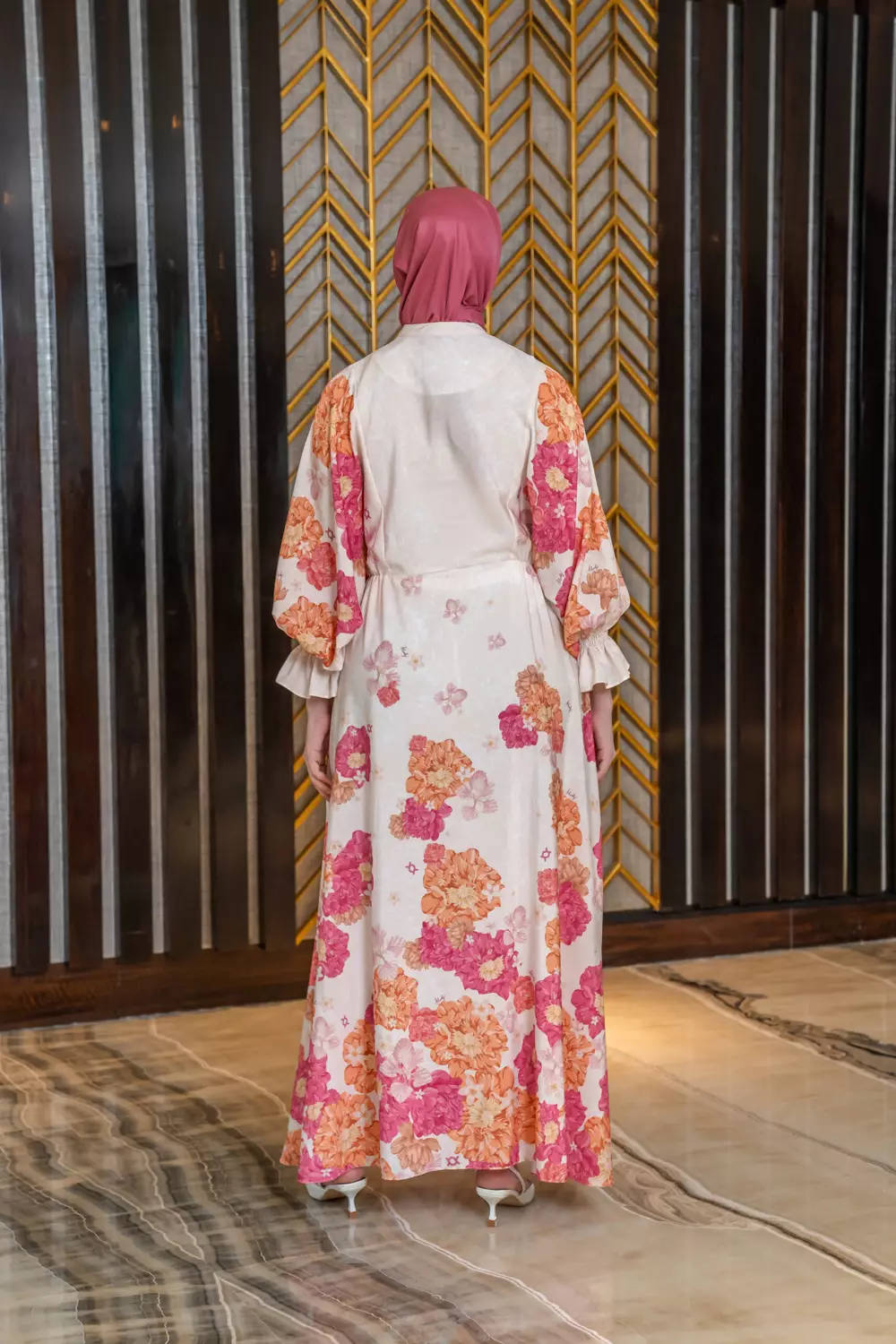 Klamby - Kalliste Dress Mango Punch