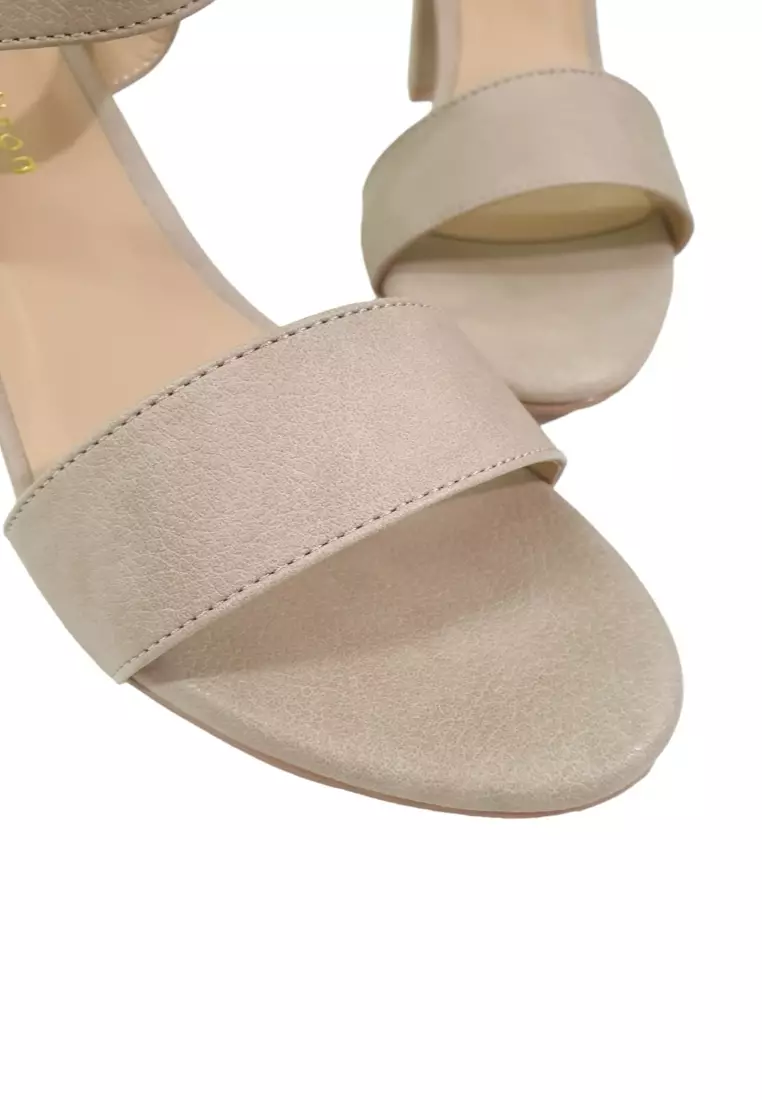 Nicholas Edison Heel Vara Khaki