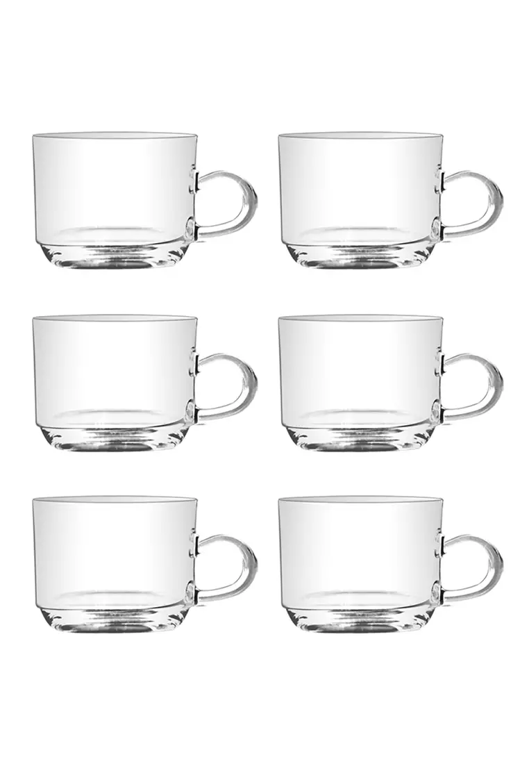 Premium Double Walled Cappuccino Cups 310ml/10.5oz (Set of 2)