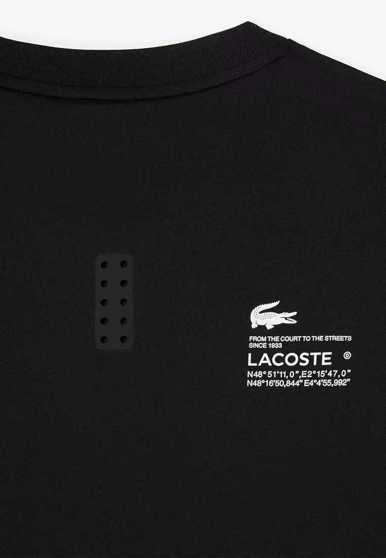 Men’s LacSport Slim Fit Stretch Jersey T-shirt