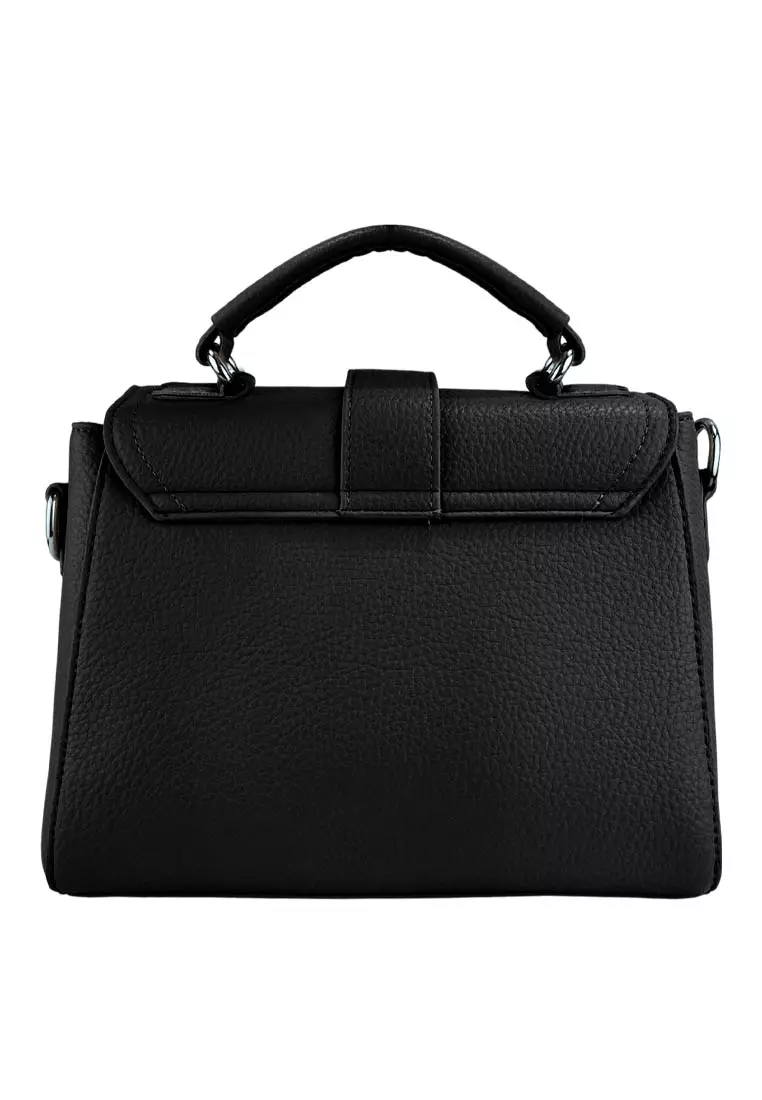Pierre Cardin Tas Wanita Hand Bag Casual Tas Kerja Selempang Hitam 9121534501BLA