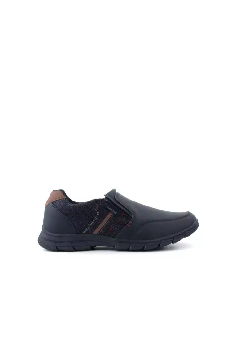 Buy LARRIE LARRIE Men Navy Denim Slip On Travel Shoes 2024 Online