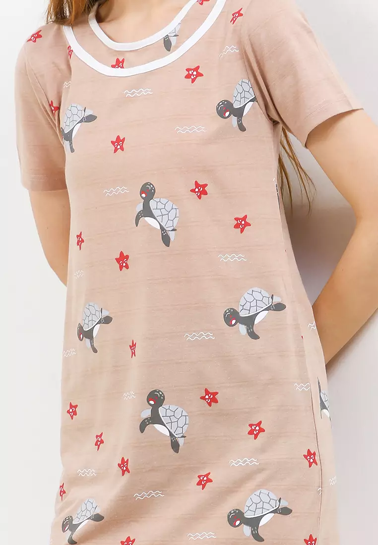 Dress Daster Pyjama Baju Tidur Sleepwear