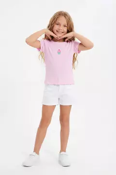 Ecru/Pink