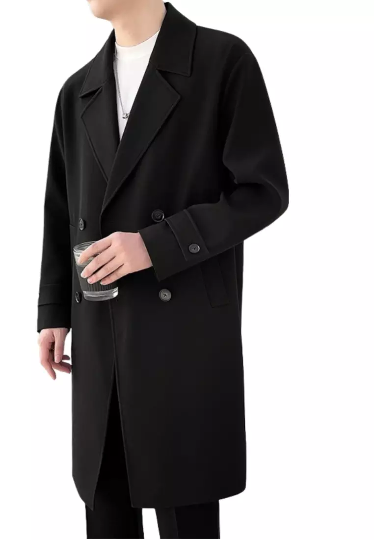 Mid length spring jackets top