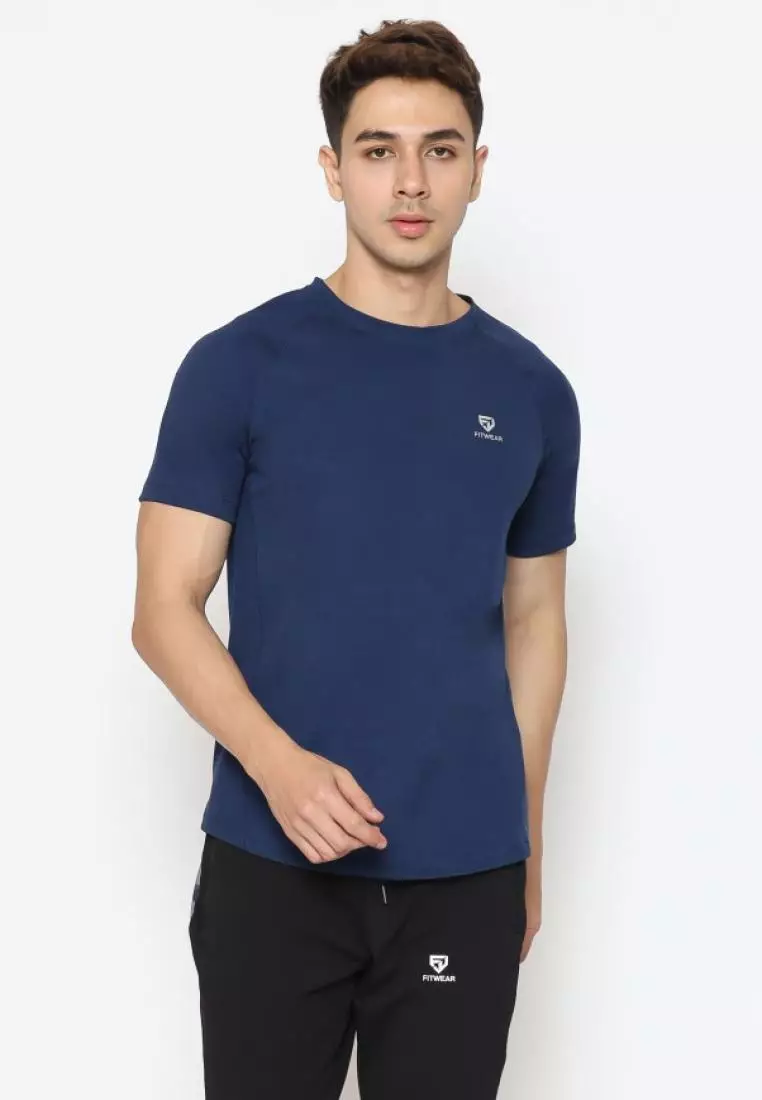 Fitwear - Kaos Olahraga PRIA DRYFIT XAVIER REGULAR FIT S/S - NAVY