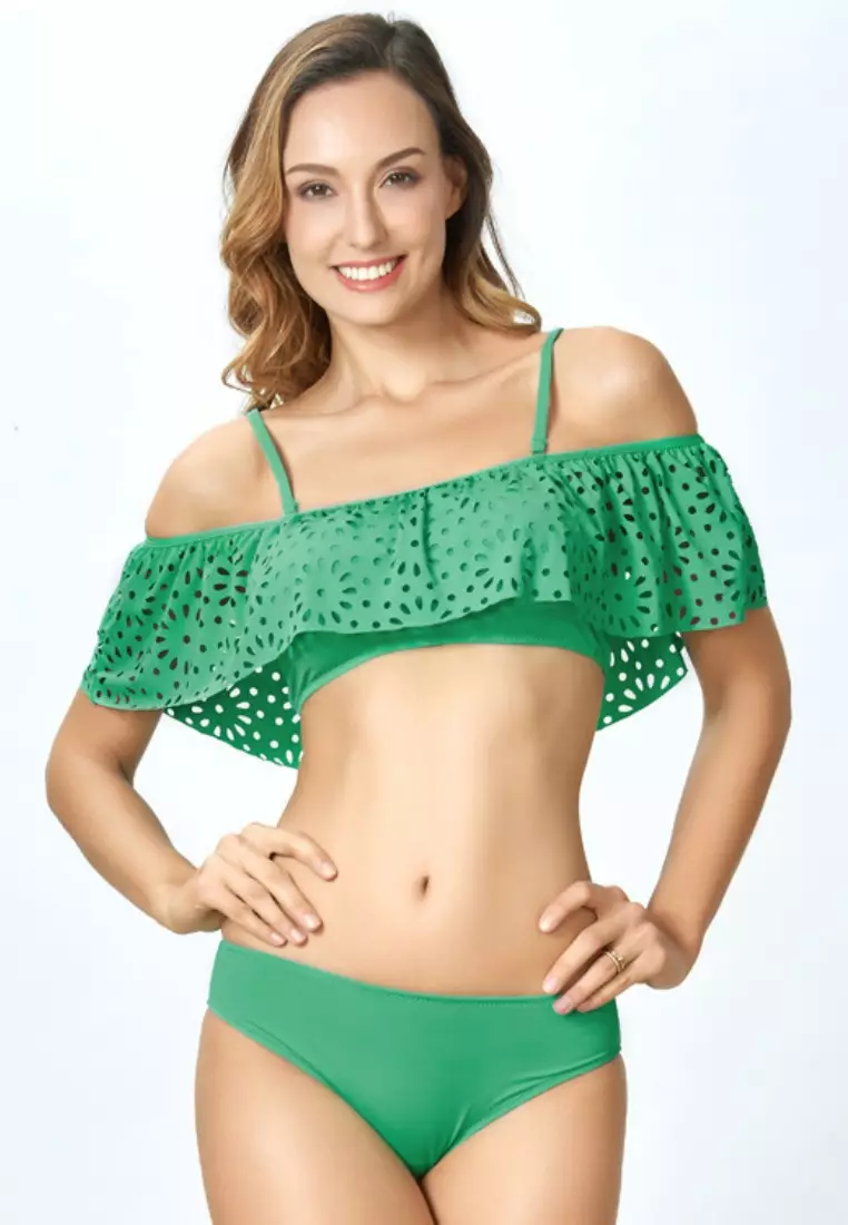 LSS7098 European Style Bikini-Green