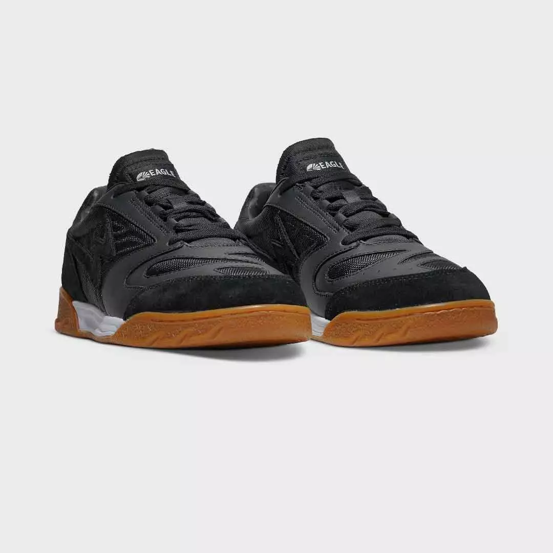 Eagle Sepatu Sneakers Lifestyle Neo England - HITAM/GUM