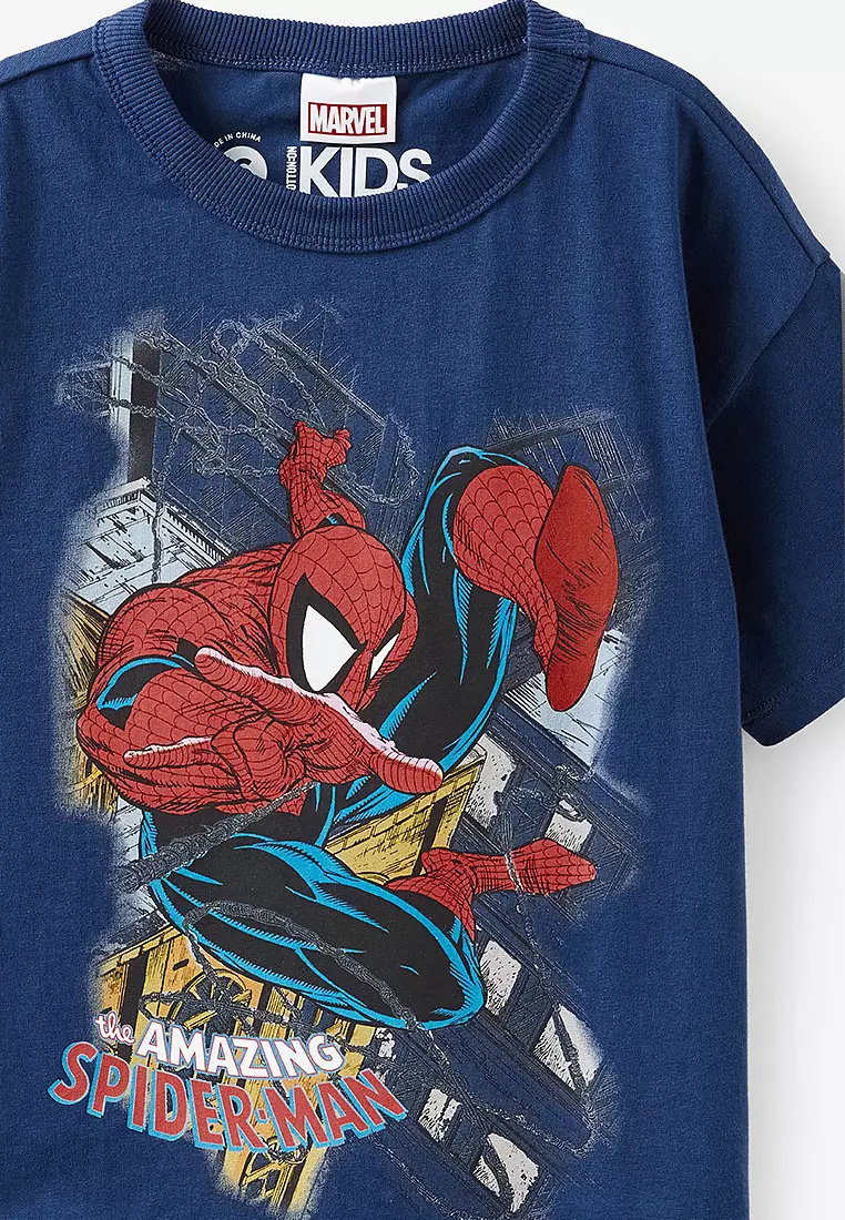 Licensed Drop Shoulder Short Sleeve Tee