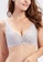 ZITIQUE grey Women's Thin 3/4 Cup Soft-wired Push Up Lace Cup - Grey 63C6DUS59A12BEGS_2