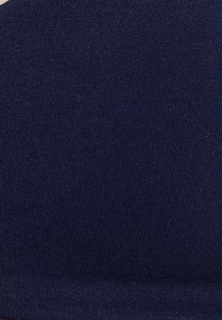 超柔軟圓領V形短款運動內衣