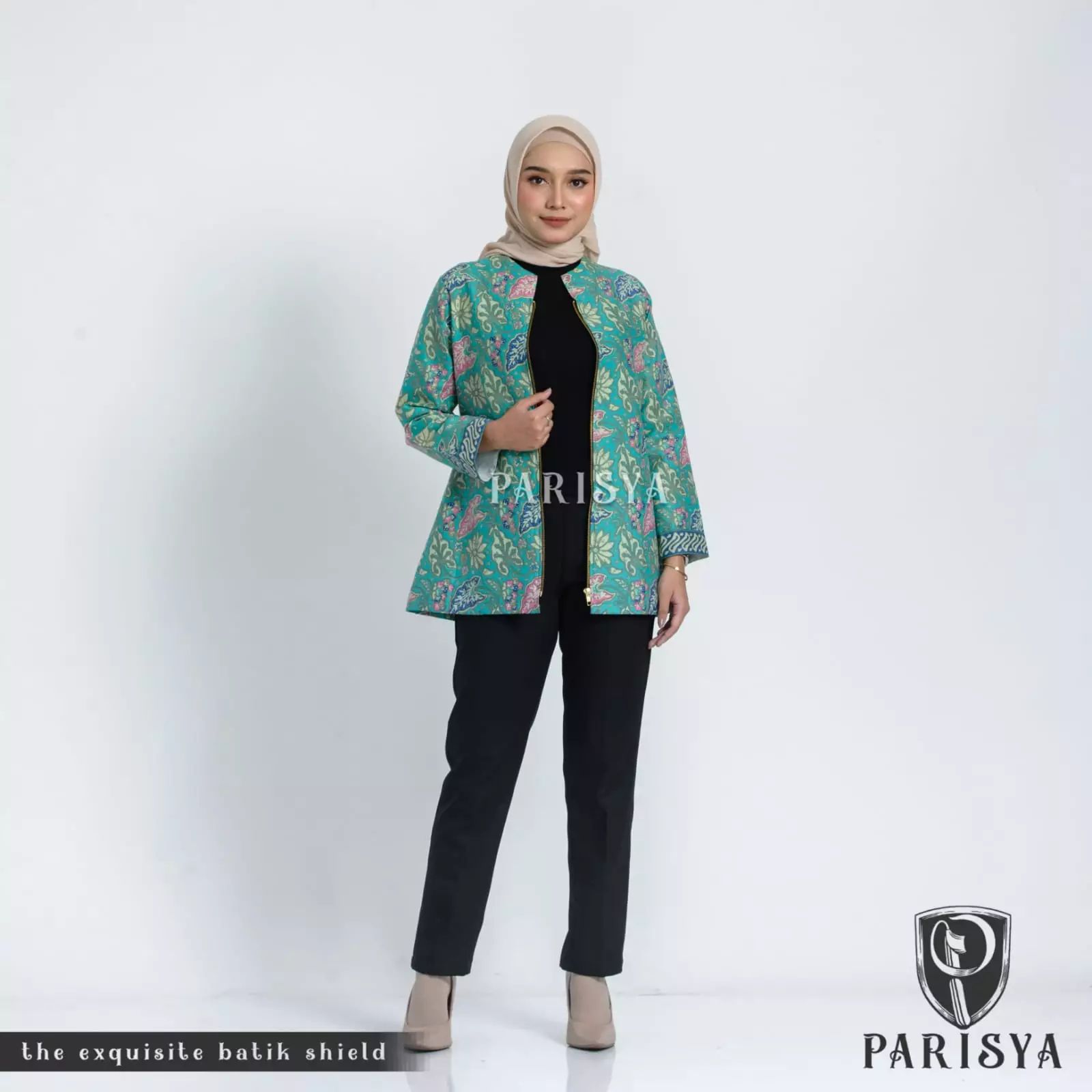 Jual Batik Parisya Bela B00092, Blouse Batik Blus Batik Jaket Trikot ...