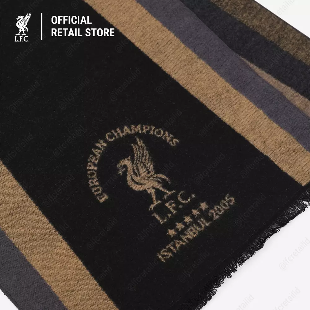 [ISTANBUL COLLECTION] Liverpool FC 05 Boxed Scarf  - Official LFC Accessories Syal