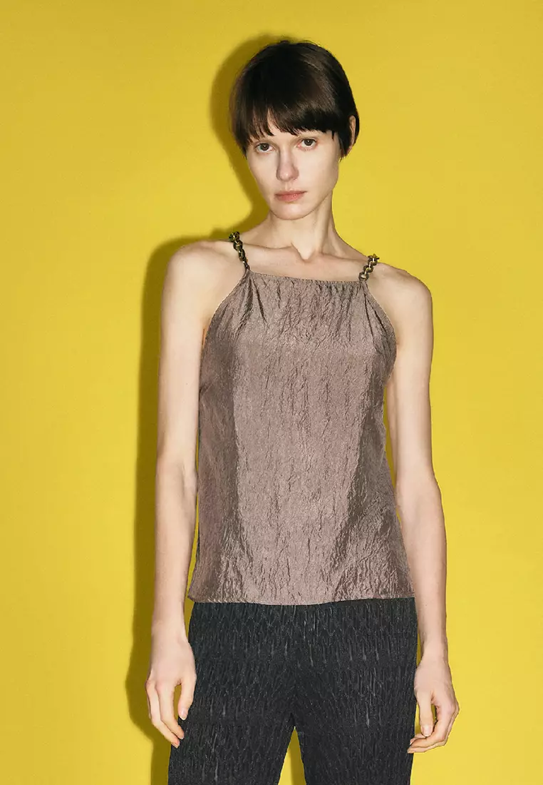 Chain Strap Cami Top