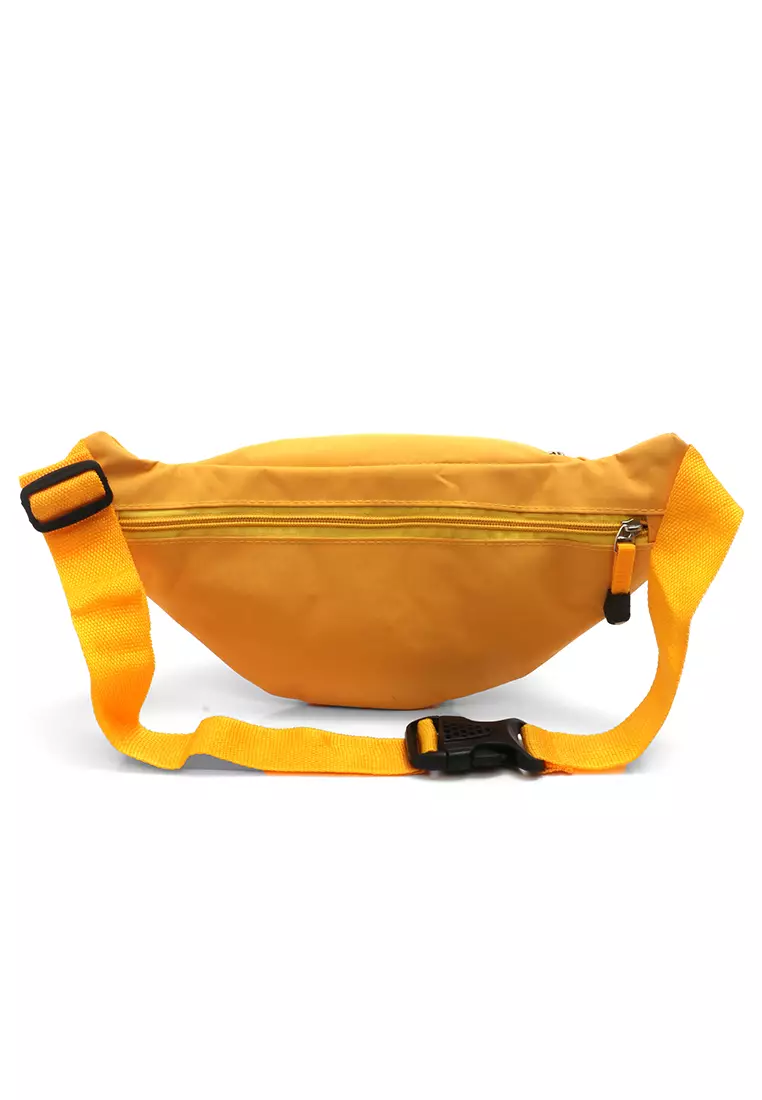 Noice Waisbag unisex Plain Casual Fashion Style Sport Large Storage Material Polyster ORIGINAL - Yellow