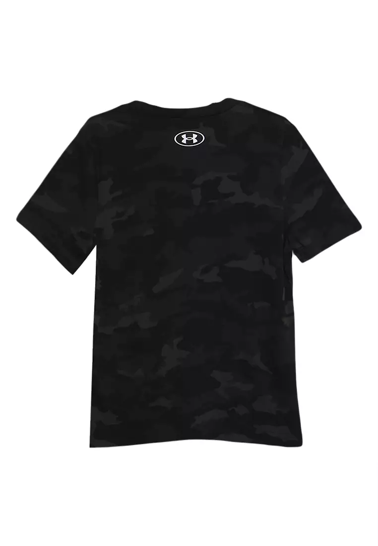 Boys' UA Sportstyle Logo Printed Short Sleeve