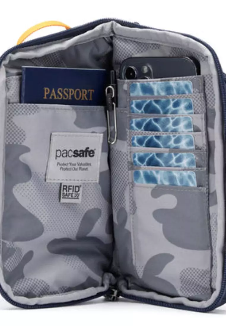Pacsafe Go Tech Crossbody Bag (Coastal Blue)