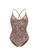 Ozero Swimwear brown SELIGER One-Piece Sustainable Swimsuit in Russian Summer Print Mocha F67BAUS86EE7A6GS_6