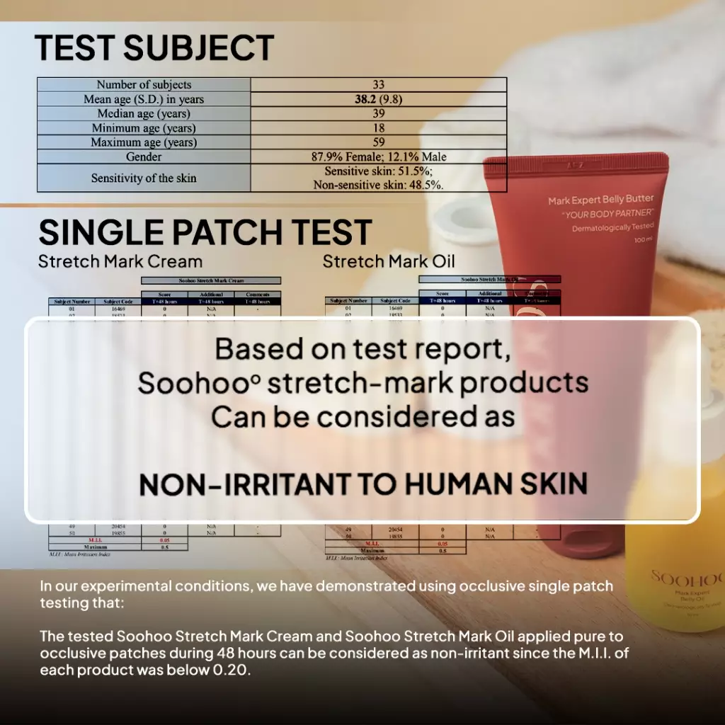 Soohoo Vegan Truffle Mark Expert Belly Oil - Minyak Penghilang Stretch Mark Ibu Hamil dan Menyusui