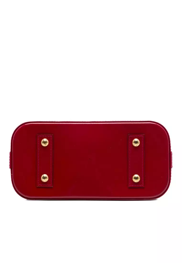 Pre-Loved Louis Vuitton Monogram Vernis Alma Bb