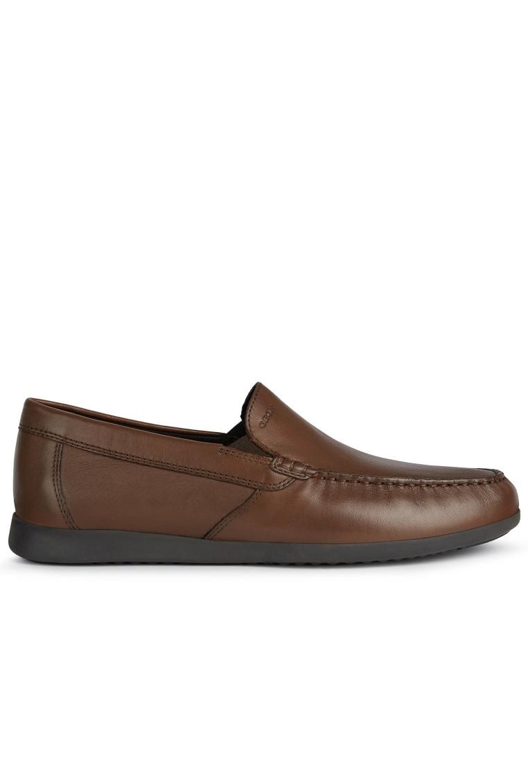 GEOX Men Sile 2 Fit Moccasins - Brown U25CBB-00043-C6002F2