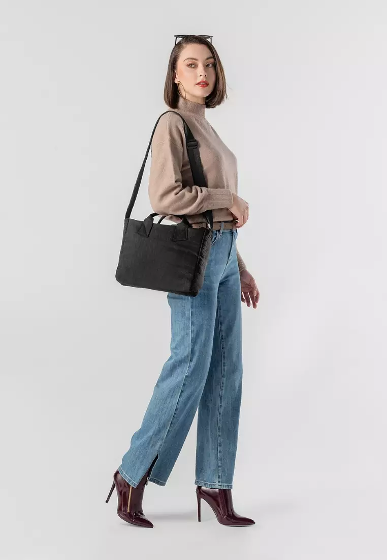 Poofah Tote Bag - Black