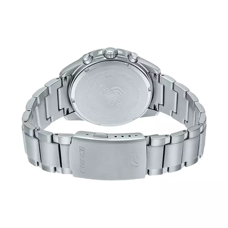 Jam Tangan Pria Casio Edifice EFR-526D-5CVUDF Chronograph Men Red Dial Stainless Steel Band