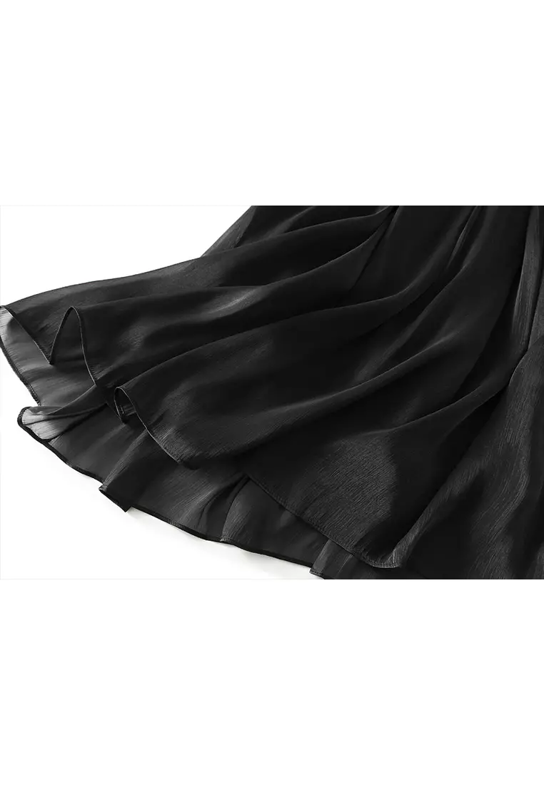 Summer Pearl Lightweight Maxi Skirt AF9818
