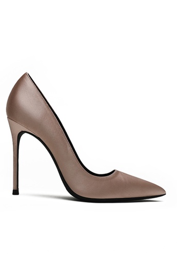 Twenty Eight Shoes 10CM Silk Fabrics Pointed High Heel Shoes ...