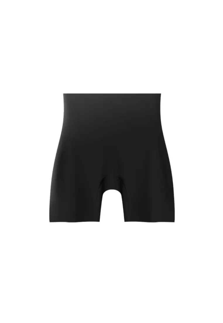 Premium Sofia High Waisted Slimming Safety Shorts Panties in Black