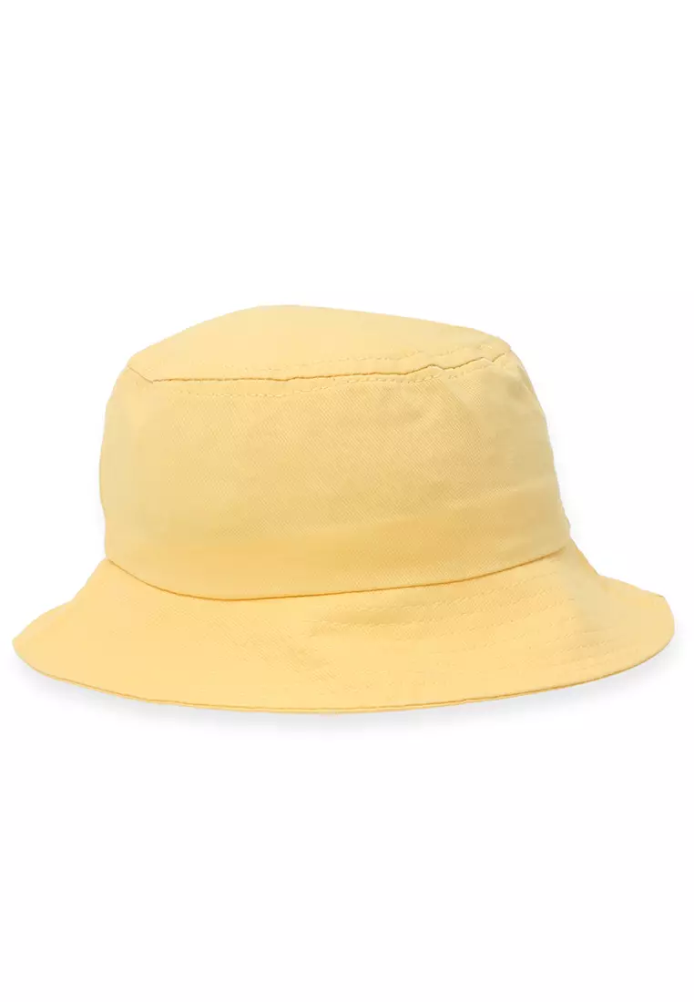 Sierra Topi Bucket Anak Perempuan Desain Bordir Dream Toddler Kids Hat Material Cotton ORIGINAL - Yellow
