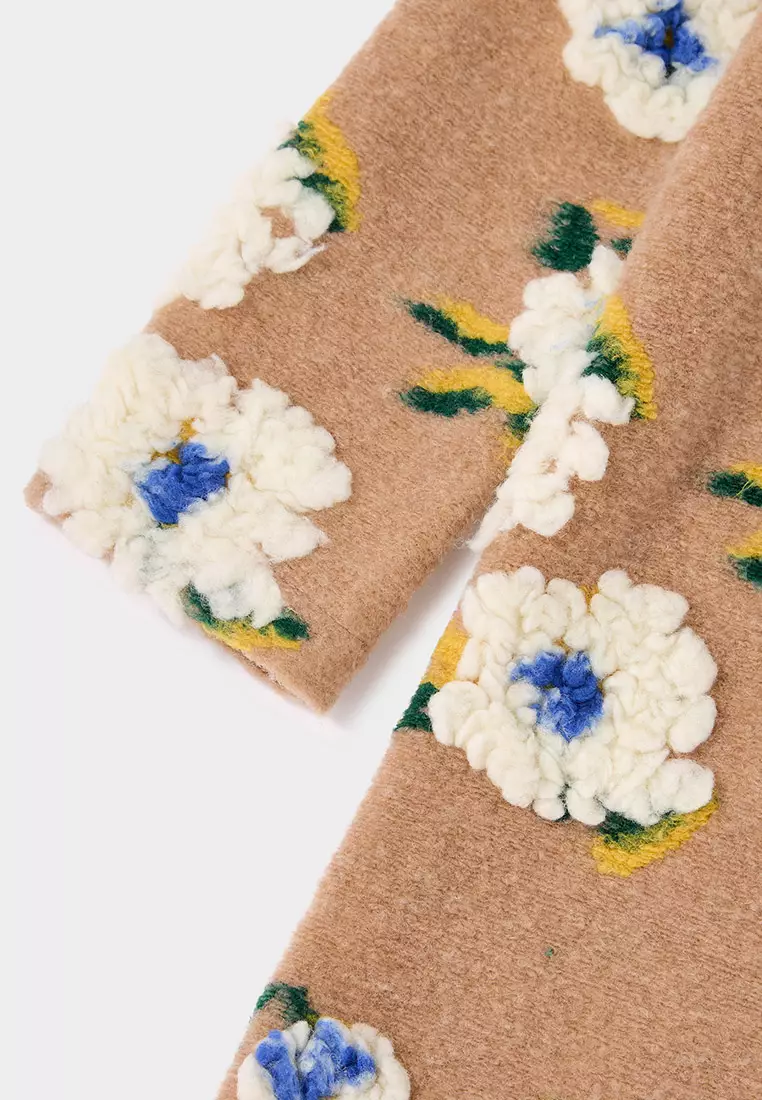 Dora Brown Flower Dress