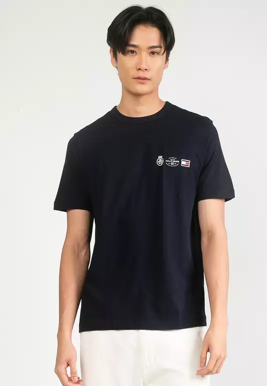 Logo Crew Neck T-Shirt - Tommy Mainline