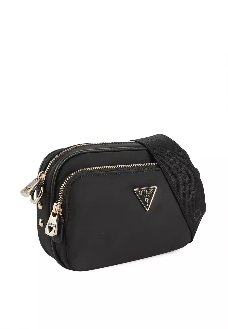 Guess Little Bay Crossbody Camera Black One Size