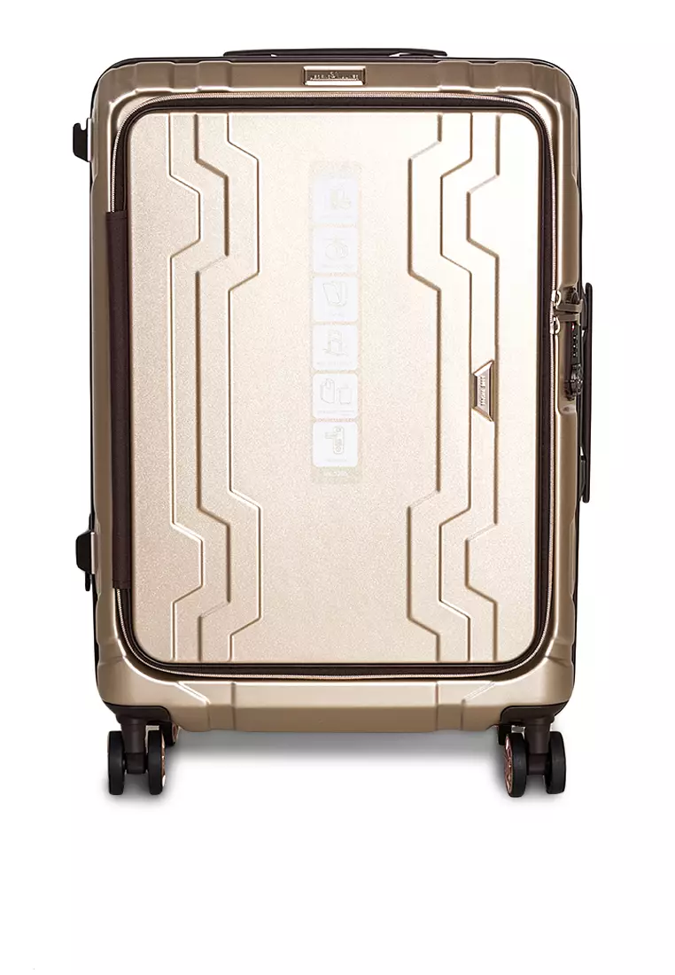 Buy LEGEND WALKER Blue Whale 5205-58 Champagne Gold Luggage 2023