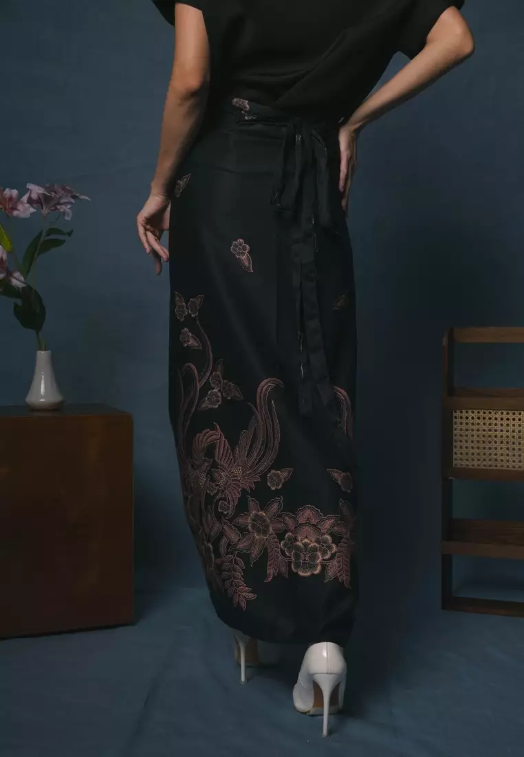 Rok serut batik safira