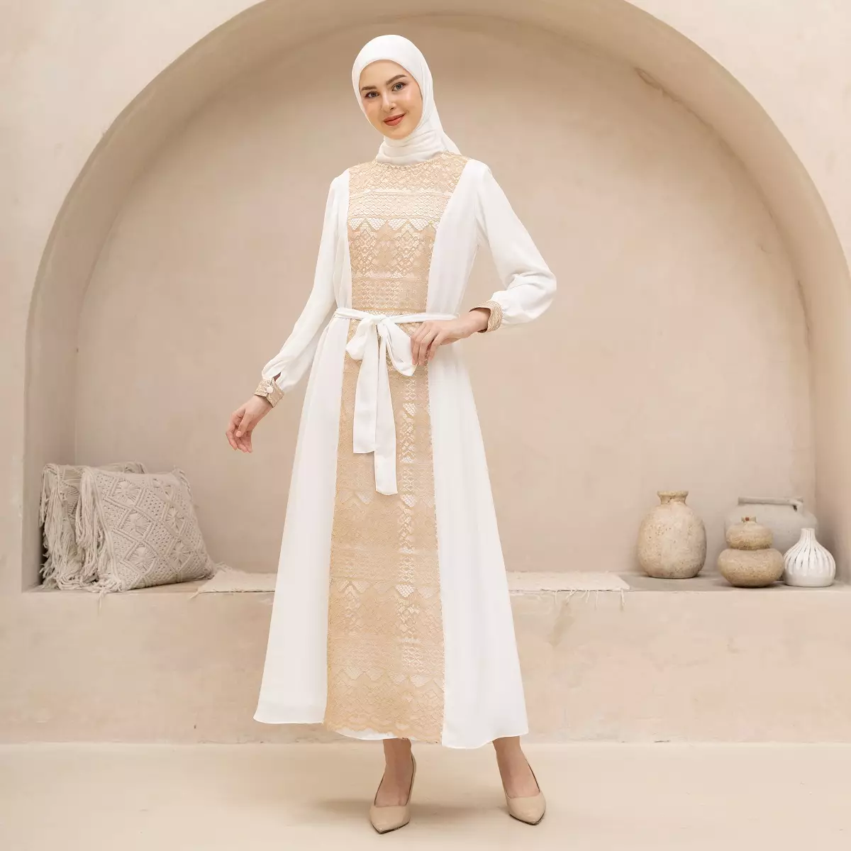 EPC Gamis Aisha - Broken White -  Midnight Morocco Series