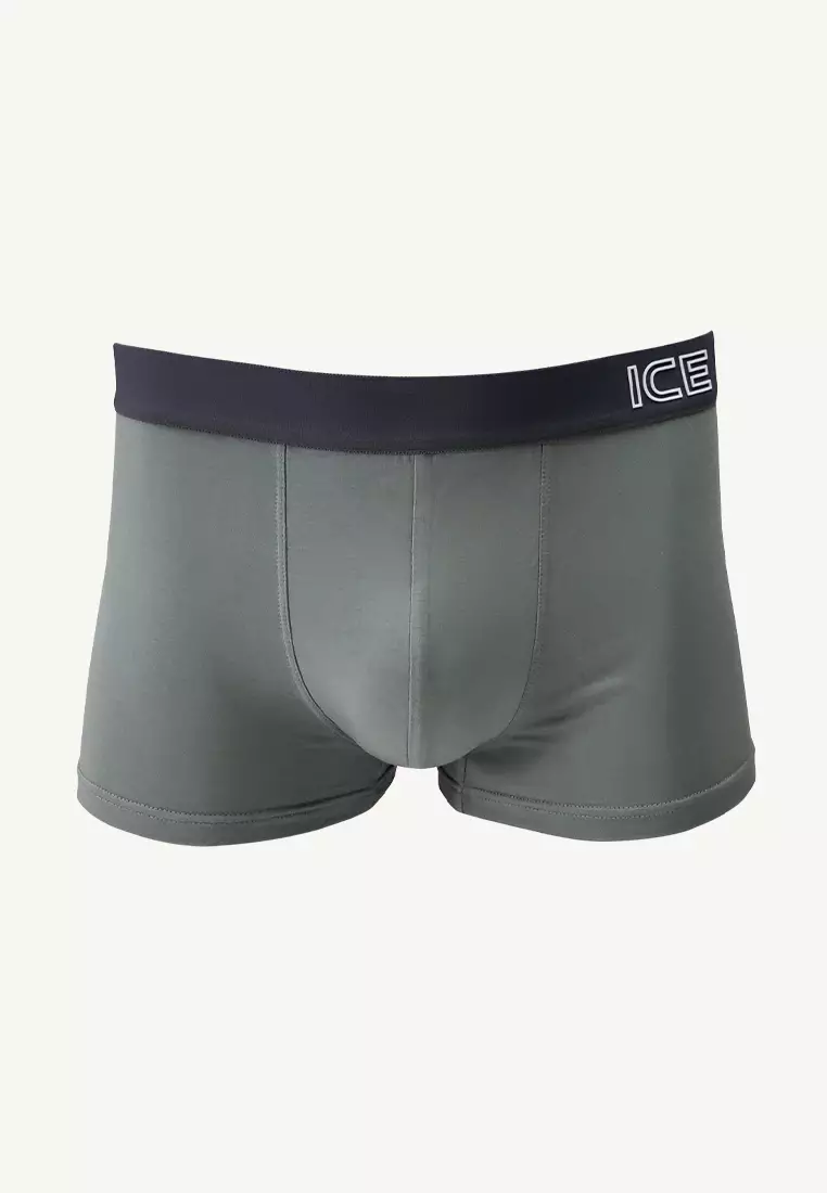  Ice Men Viscose With Spandex Boxer Briefs Dusty03 - Sedona Sage (Single Pack)