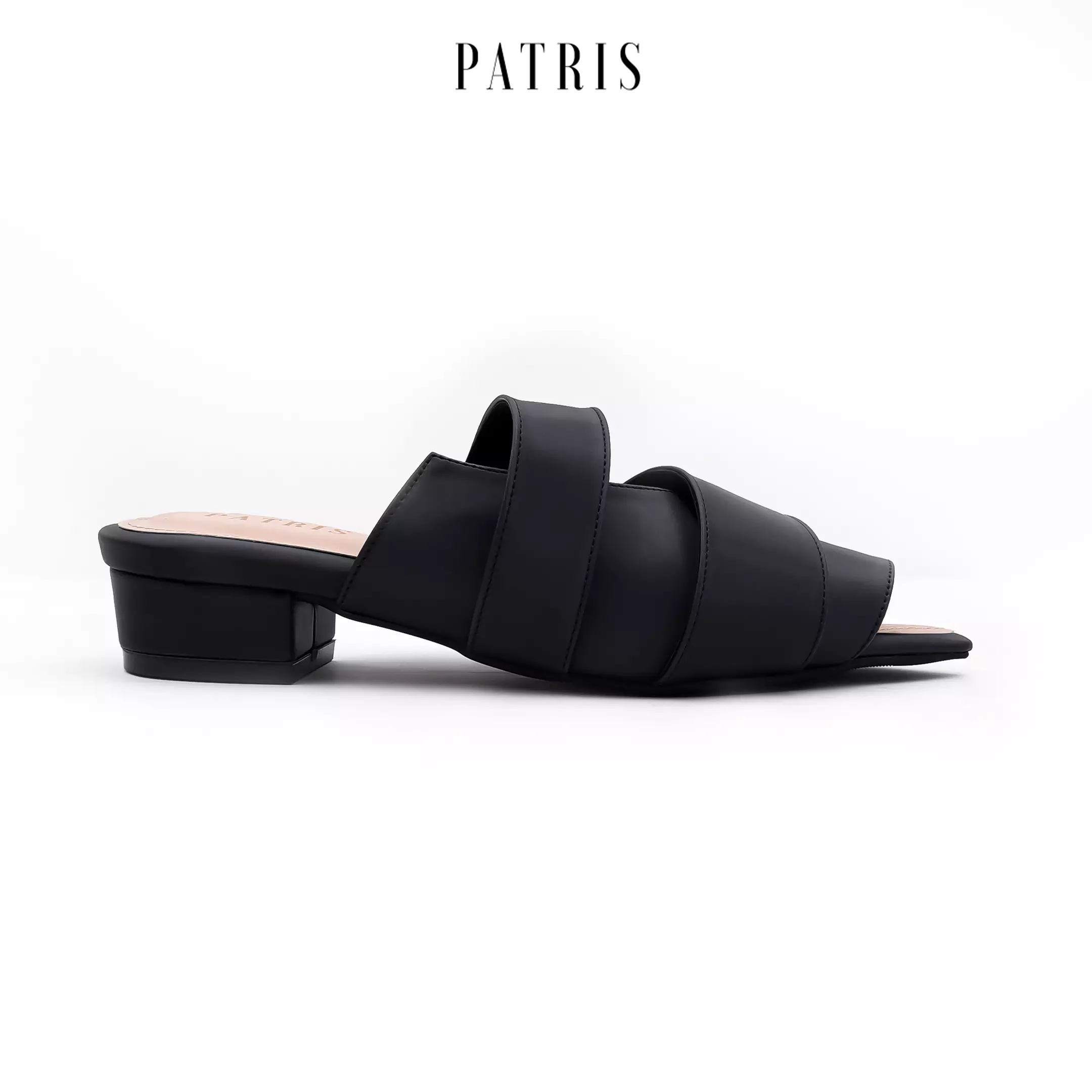 PATRIS Priscila Mules Wanita Heels / Hak 3 Cm