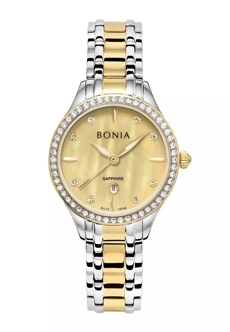 Bonia sapphire discount watch gold price