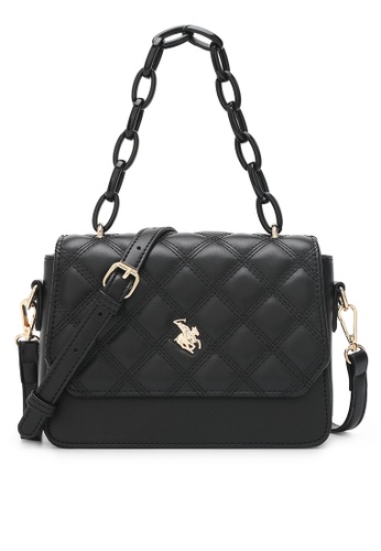 Swiss Polo black Ladies Top Handle Sling Bag A2904AC6440995GS_1