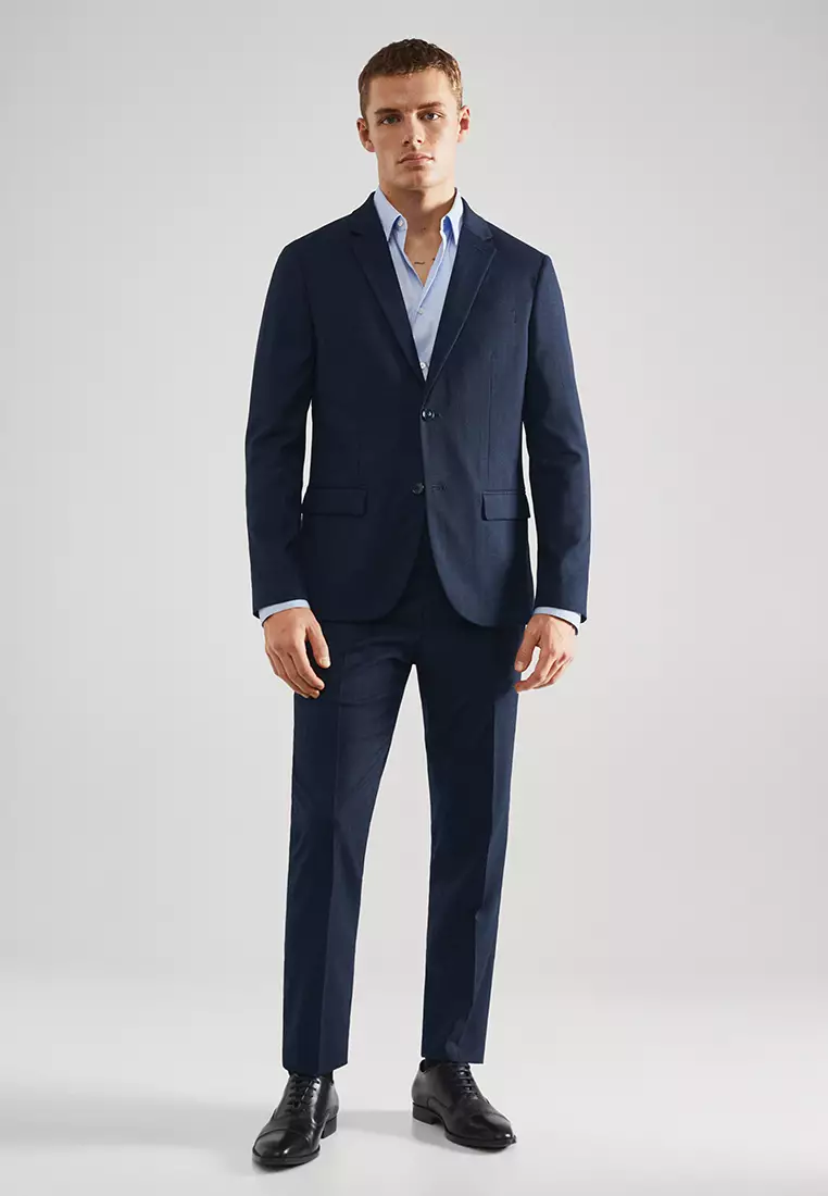 Buy MANGO Man Super Slim-Fit Suit Blazer 2024 Online | ZALORA Philippines