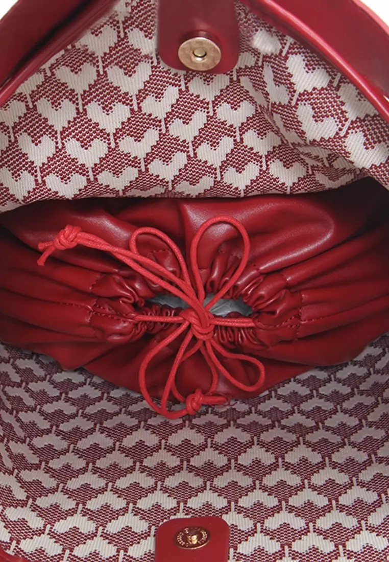 Bellezza Shoulder Bag 24062-38 Red Wine